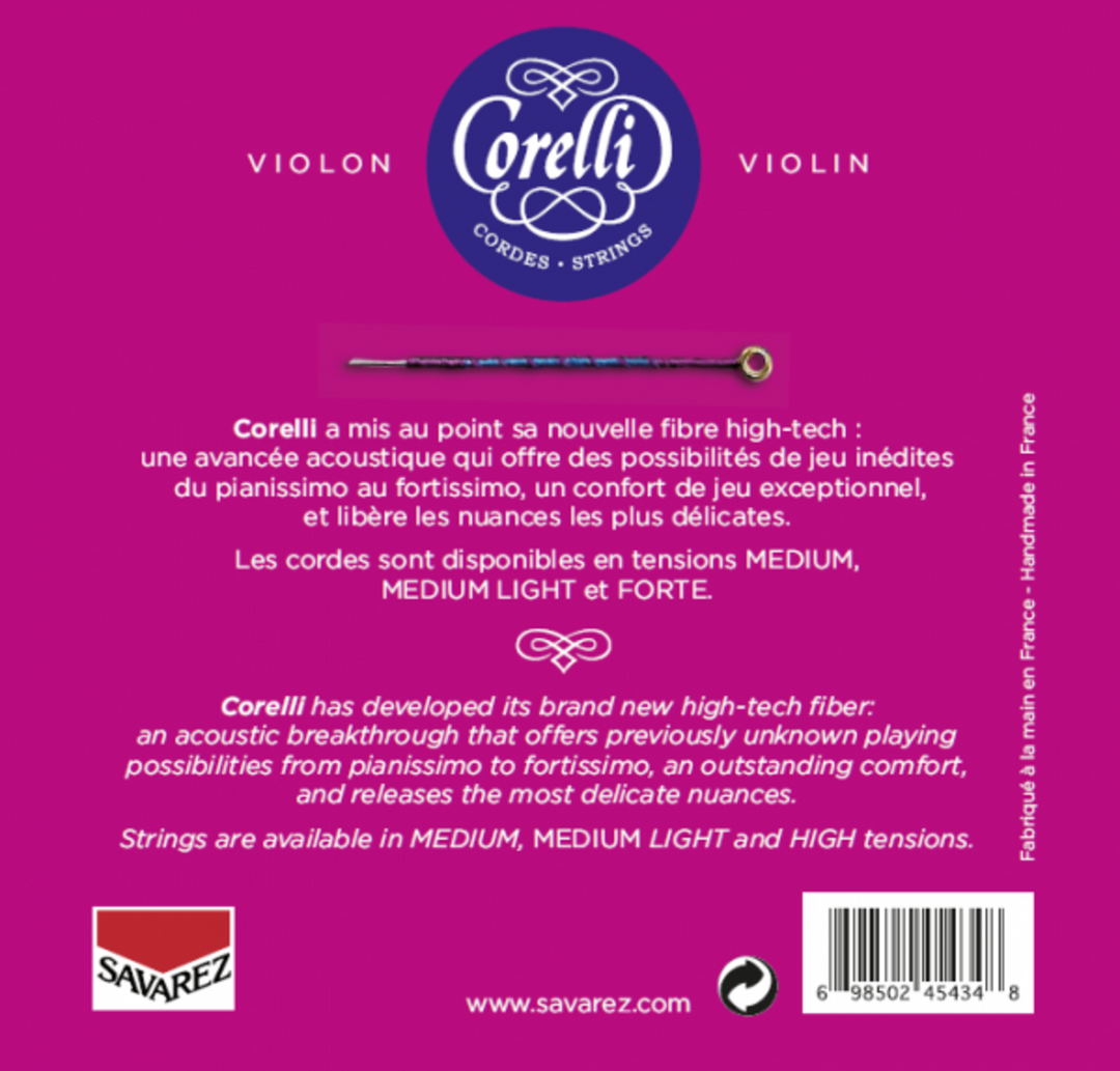 Corelli cuerdas para Violines Cantiga - Medium (900M)