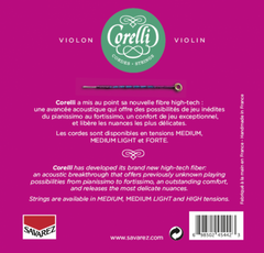 Cuerdas para Violin Corelli Cantiga - Medium-light (900MLB)