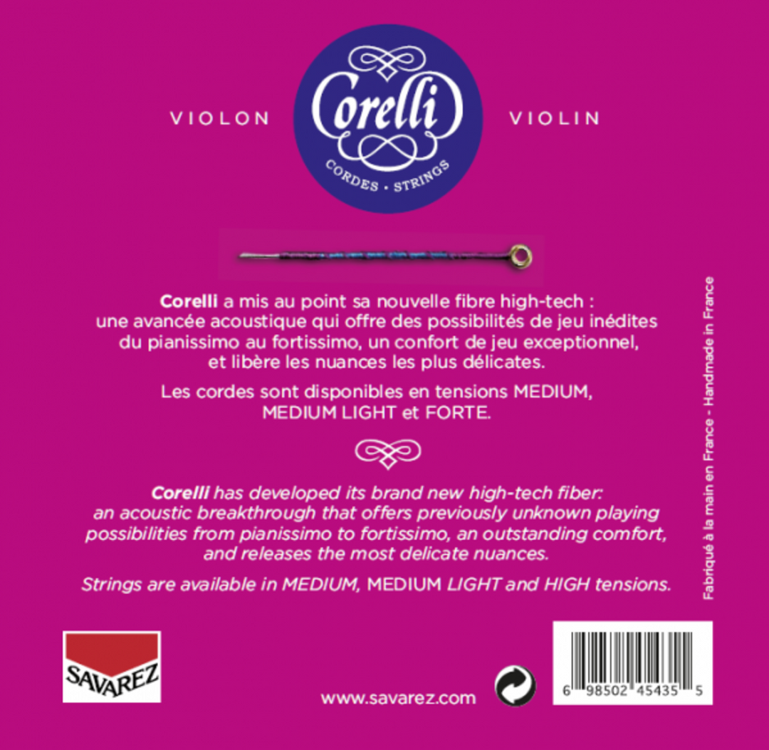 Corelli Cuerdas para Violines Cantiga - Medium (900MB)
