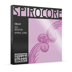 Thomastik-Infeld Strings para Violonchelo Spirocore con núcleo en espiral - Medium (S31)