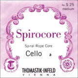 Thomastik-Infeld Cello Strings Spirocore spiral core - Medium (S25)