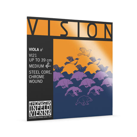 Cuerdas de Thomastik-Infeld para viola Vision con núcleo sintético - Medium (VI21)