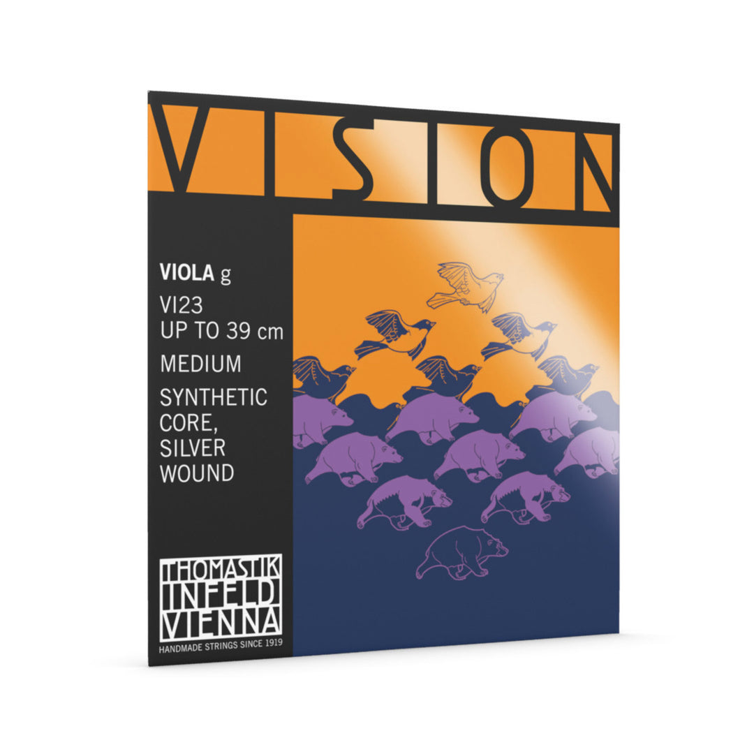 Cuerdas Thomastik-Infeld para Viola Vision con núcleo sintético - medium (VI23)