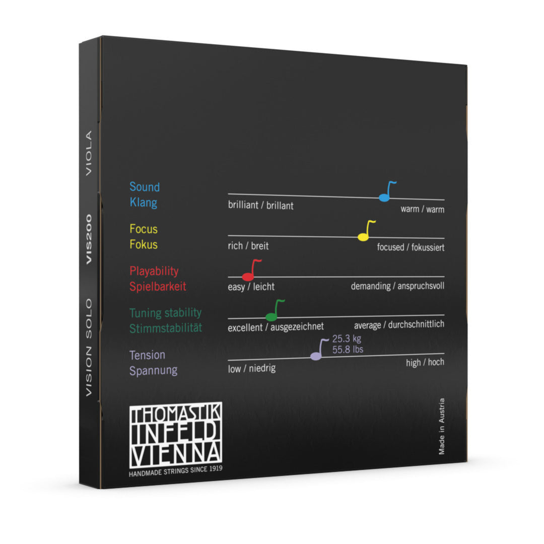 Thomastik-Infeld Cuerdas para viola Vision solo - VIS200