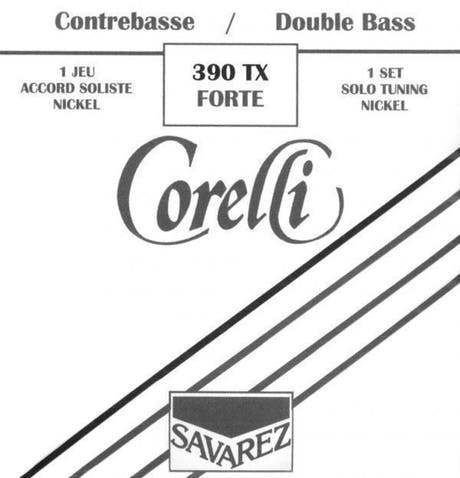 Corelli Double bass strings Solo tuning nickel - Extra strong (390TX)