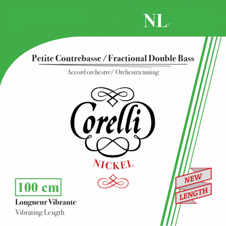 Corelli Double bass strings Fractional - small scale - A 1/2 (303A)