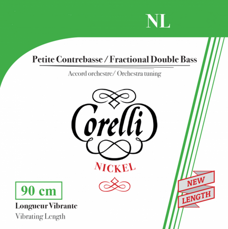 Corelli Double bass strings Fractional - small scale - G 1/4 (301B)