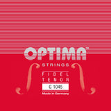 Cuerda Optima 1045 G5 para fiddle tenor de 6 cuerdas, plateada