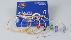 Adamas Strings for Acoustic Guitarras Nuova phosphor bronze coated - También adecuado para personas con alergia (1717NU)