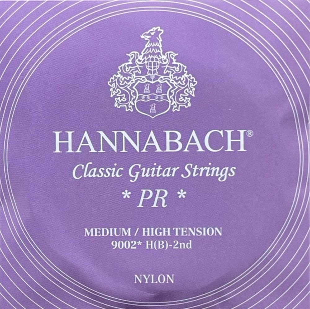 Cuerda aguda Hannabach 900 H/B2, guitarra clásica, medium/High tension