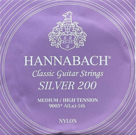 Hannabach 900 A5 cuerda de bajos para guitarra clásica, medium/alta tensión