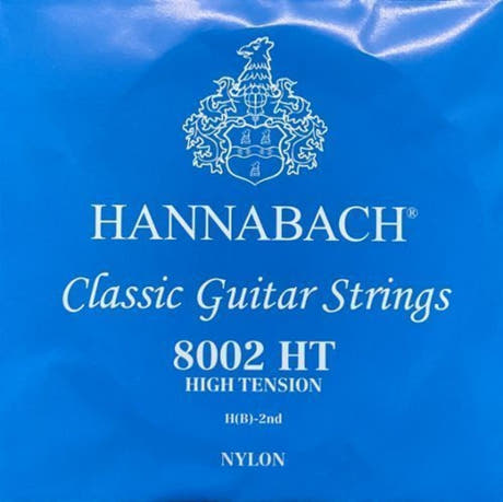 Hannabach 800 H/B2 cuerda de agudos para guitarra clásica, alta tensión