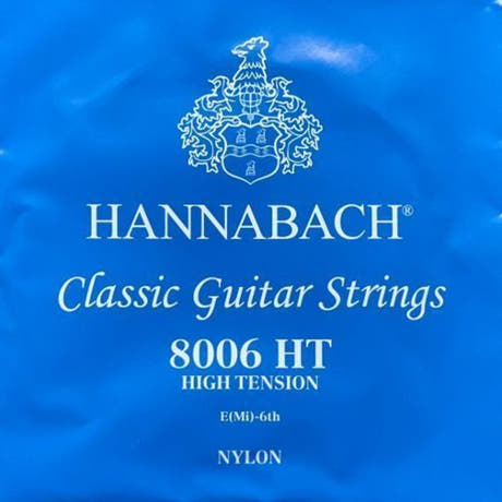 Cuerda de bajo Hannabach 800 E6 para guitarras clásica, high tension