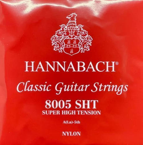 Hannabach 800 A5 cuerda de bajo para guitarra clásica, tensión super high