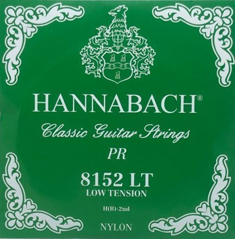 Hannabach 815 cuerda de agudos H/B2 para guitarras clásicas, Low tensión