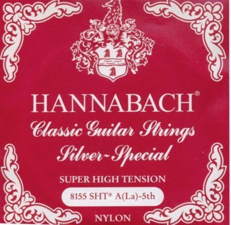 Hannabach 815 A5 string de bajo para guitarras clásicas, super High tensión