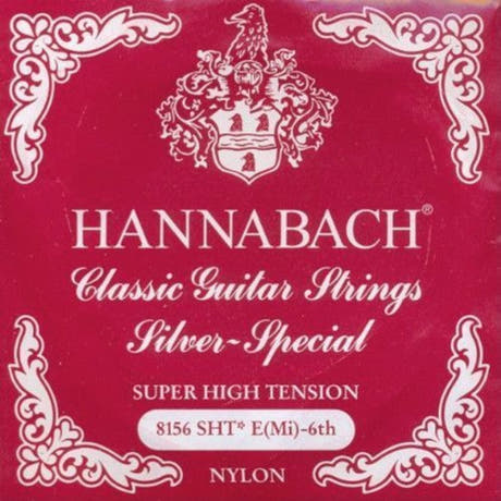 Hannabach 815 E6 cuerda grave para guitarra clásica, super high tension