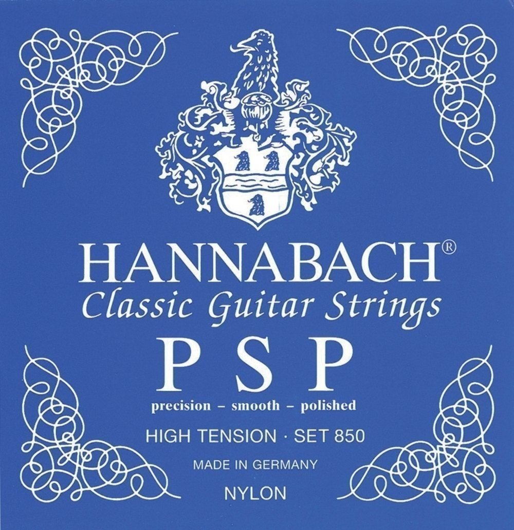 Hannabach 850 H/B2 cuerda aguda para guitarras clásicas, high tension