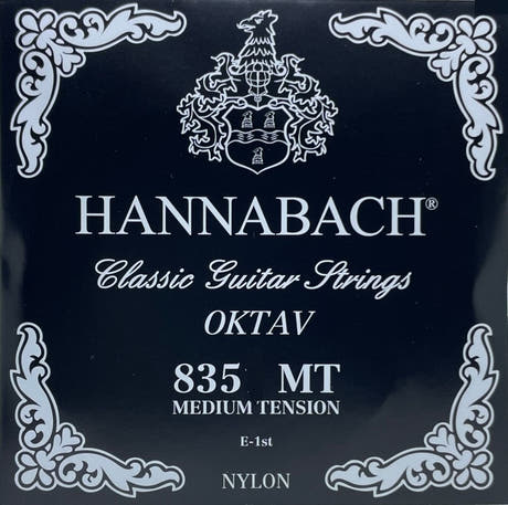 Hannabach 8351MT E1 cuerda aguda para guitarra de octava