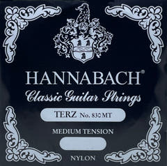 Hannabach Cuerdas para Guitarras clásica Special model - Conjunto escala 570-590 (830MT)