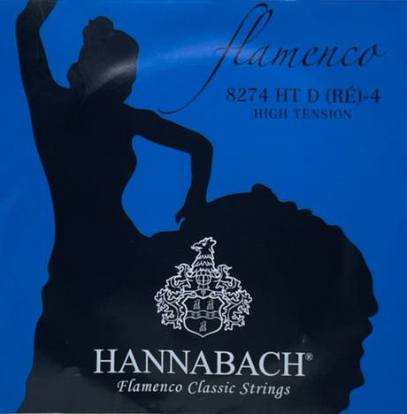 Hannabach 827 D4 string de bajo para guitarra flamenca, tensión alta