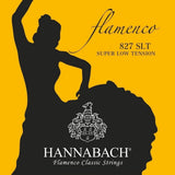 Hannabach 827 A5 cuerda de bajo para guitarras flamencas, tensión superbaja