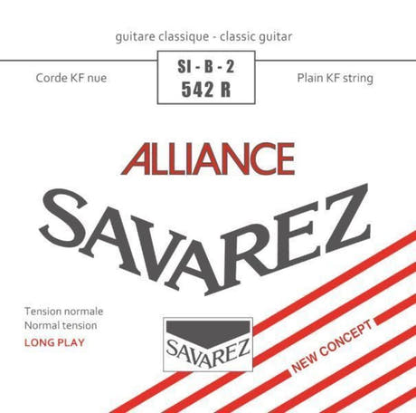 Savarez 542R Alliance HT Classic H/B2 cuerda aguda, normal tension