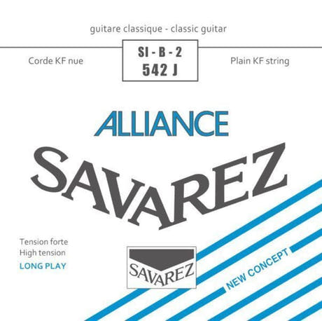 Savarez 542J Alliance HT Classic cuerda aguda H/B2, high tension