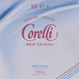 Corelli Violin strings New Crystal - Medium (703M)