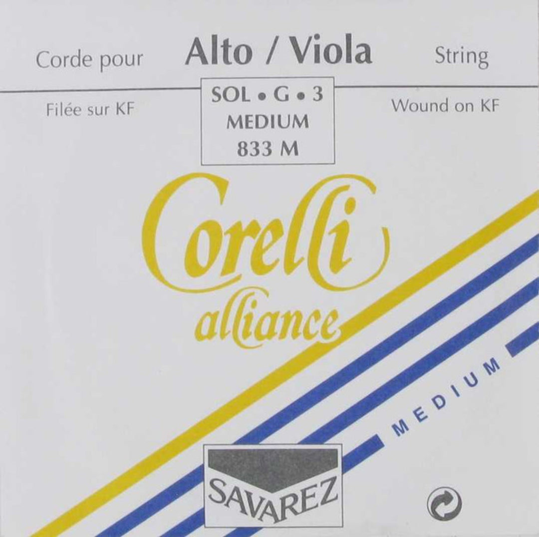 Cuerdas Corelli para viola Alliance - Medium (833M)