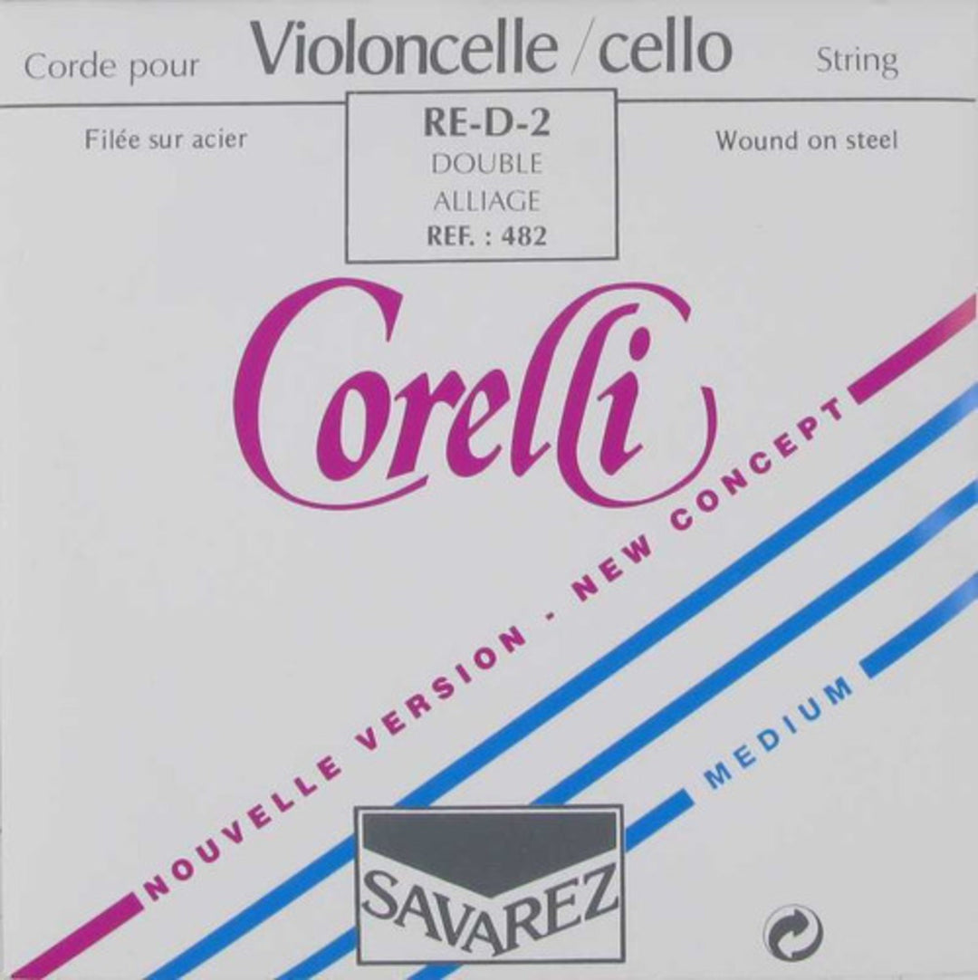 Corelli Cuerdas de Violonchelo de acero - 482