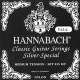 Hannabach Cuerdas para guitarras clásicas 815 F.V.T.S. Silver Special - set medium (815FMT)
