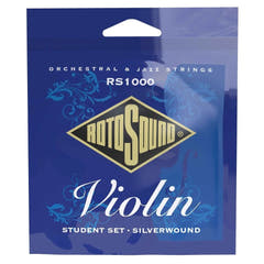 Rotosound RS1000 Student juego de cuerdas para violín, acero y plata