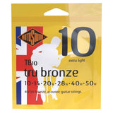 Cuerdas Rotosound Tru Bronze TB10 para guitarra acústica, 10-50