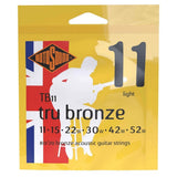 Rotosound Tru Bronze TB11 cuerdas para guitarra acústica 11-52