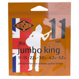 Cuerdas de guitarra acústica Rotosound Jumbo King JK11 11-52