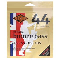 Cuerdas Rotosound para bajo acústico Bronze Bass 44 - Set de 4 cuerdas Standard 45-105 (RS44LD)