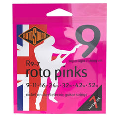 Rotosound Roto Pinks R9-7 strings para guitarra eléctrica de 7 cuerdas 9-52