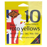 Rotosound Roto Yellows R10-7 cuerdas para guitarra eléctrica de 7 cuerdas 10-56