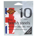 Rotosound British Steels BS10 cuerdas para guitarra eléctrica 10-46