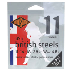 Rotosound British Steels BS11 strings para guitarra eléctrica 11-48