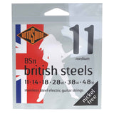 Rotosound British Steels BS11 strings para guitarra eléctrica 11-48