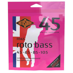 Rotosound cuerdas de bajo eléctrico Roto Bass - Set 4-string Nickel Standard 45-105 (RB45)