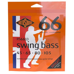 Cuerdas Rotosound para bajo eléctrico Swing Bass 66 - Set de 4 cuerdas Standard 45-105 (RS66LD)