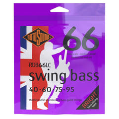 Cuerdas para bajo eléctrico Rotosound Swing Bass 66 Double Ball End - Set 4-str. Medium 40-95 Double Ball (RDB66LC)