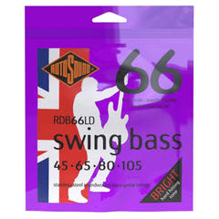 Cuerdas para bajo eléctrico Rotosound Swing Bass 66 Double Ball End - Set 4-str. Medium 45-105 Double Ball (RDB66LD)