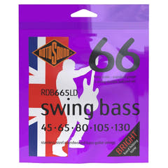 Cuerdas para bajo eléctrico Rotosound Swing Bass 66 Double Ball End - Set de 5 cuerdas. Standard 45-105 Double Ball (RDB665LD)