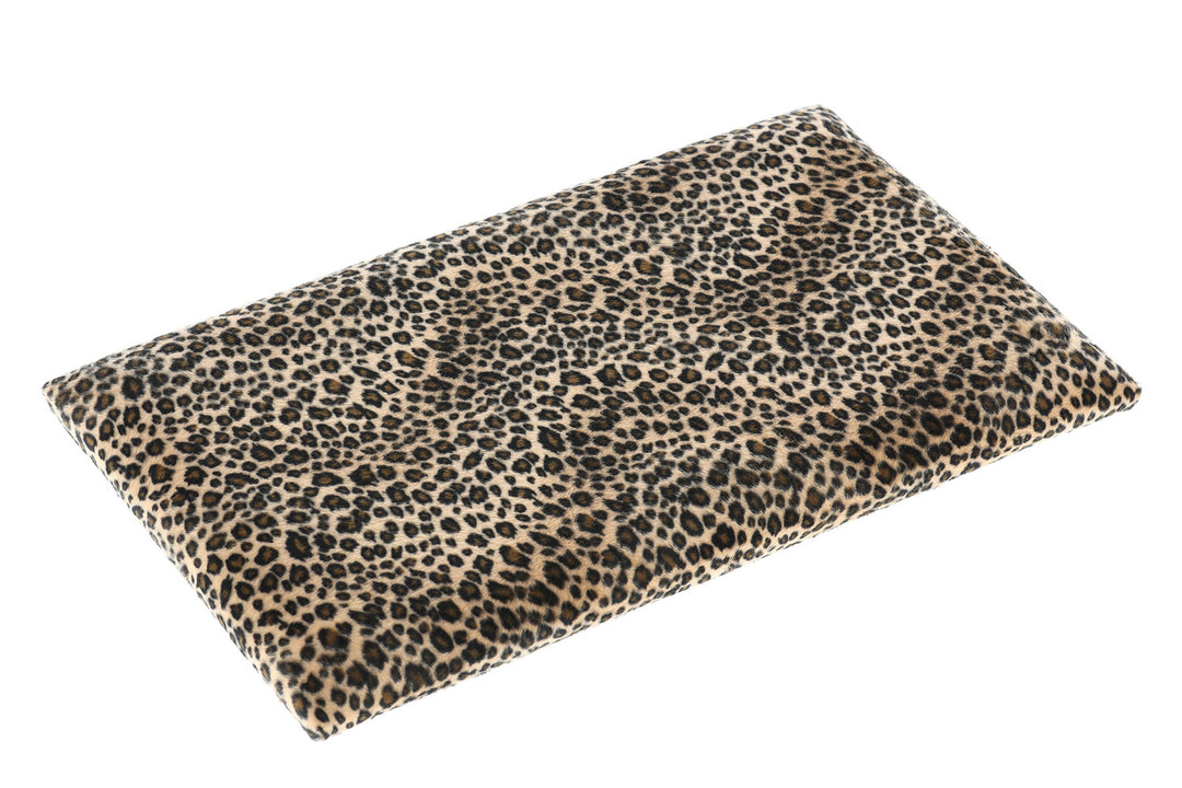 GEWA banco de piano Superficie de asiento Deluxe - Leopardo (52x30 cm)