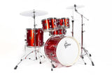 Gretsch Energy set de batería 20", Red, sin platillos, 5 piezas de hardware