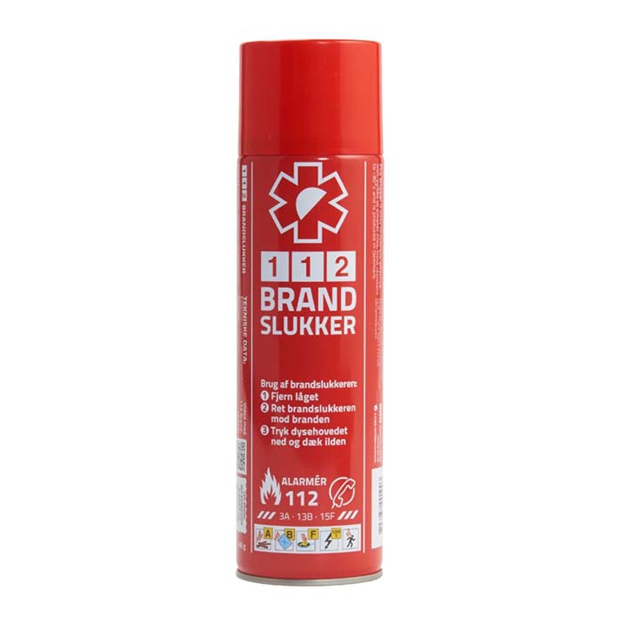 Extintor 112 de 400 ml. incl. bolsa de neopreno